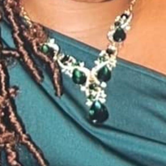 Neiman Marcus CSY Luxury Austrian Crystal Necklace Earrings Rhinestone Jewelry - Picture 6 of 7